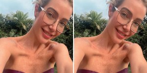 De biquíni, Luiza Possi faz brincadeira com idade e arranca elogios dos internautas