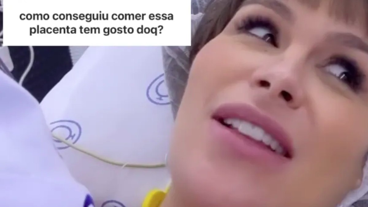 Fernanda Lacerda, a 'Mendigata' fala sobre ingestão da placenta