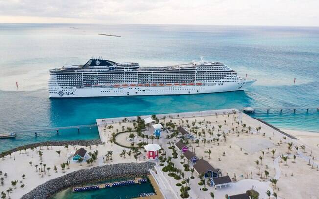 MSC Cruzeiros apresenta o Virtuosa para rotas no Mediterrâneo e uma ilha  privada nas Bahamas