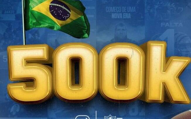 NFL Brasil atinge marca de meio milhão de seguidores no Instagram e mostra força do esporte no país
