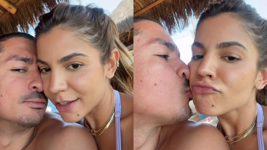 Hariany Almeida e Renan Machado