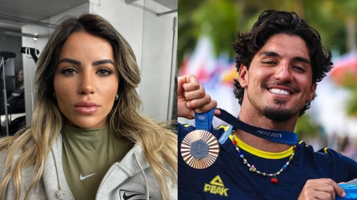 Ex-affair de Gabriel Medina surge com medalha das Olimpíadas e movimenta web