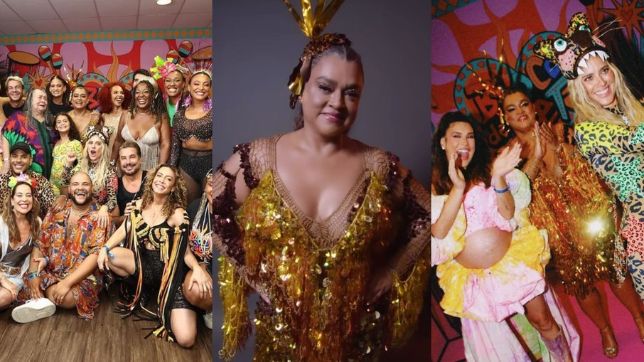 Preta Gil passa Carnaval com amigos famosos