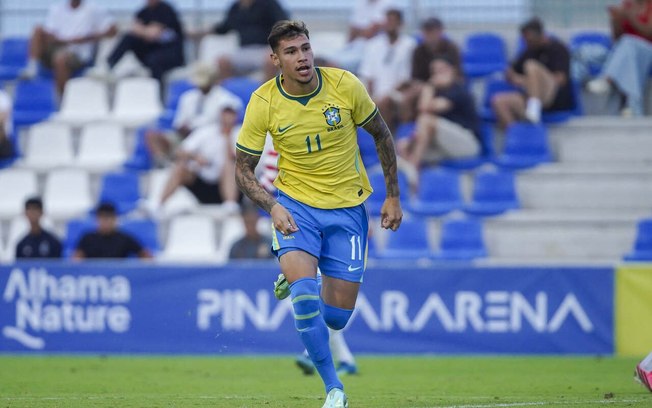 Treino da Seleção Brasileira Sub-20