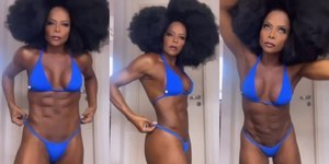 Aos 52 anos, Adriana Bombom impressiona ao surgir de biquíni