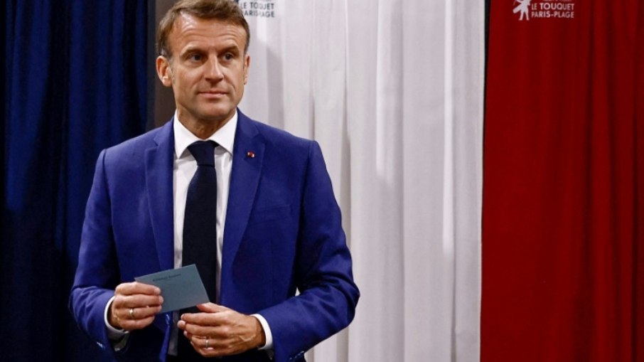 O presidente francês, Emmanuel Macron