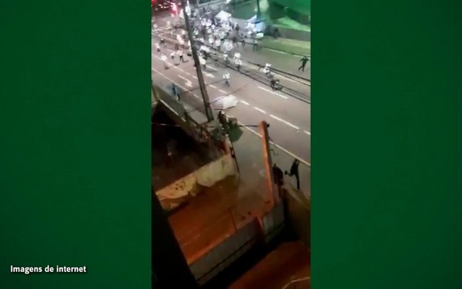Homem morre após briga entre torcidas organizadas de Coritiba e Palmeiras no Couto Pereira