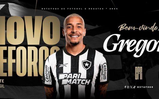 Botafogo anuncia a contratação de Gregore