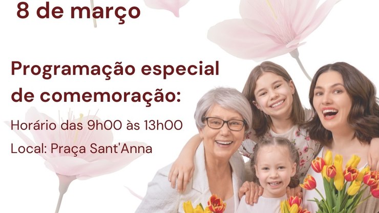 Vinhedo celebra Dia da Mulher com evento na Praça Sant'Ana