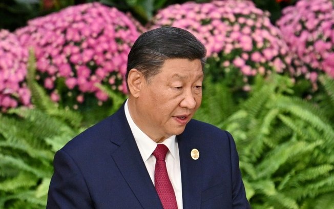 O presidente chinês, Xi Jinping, em Pequim, em 5 de setembro de 2024