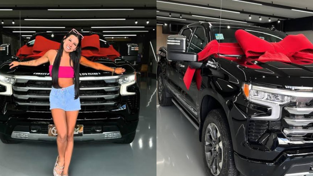 O primeiro veículo adquirido pela cantora foi um Chevrolet Silverado 2024.