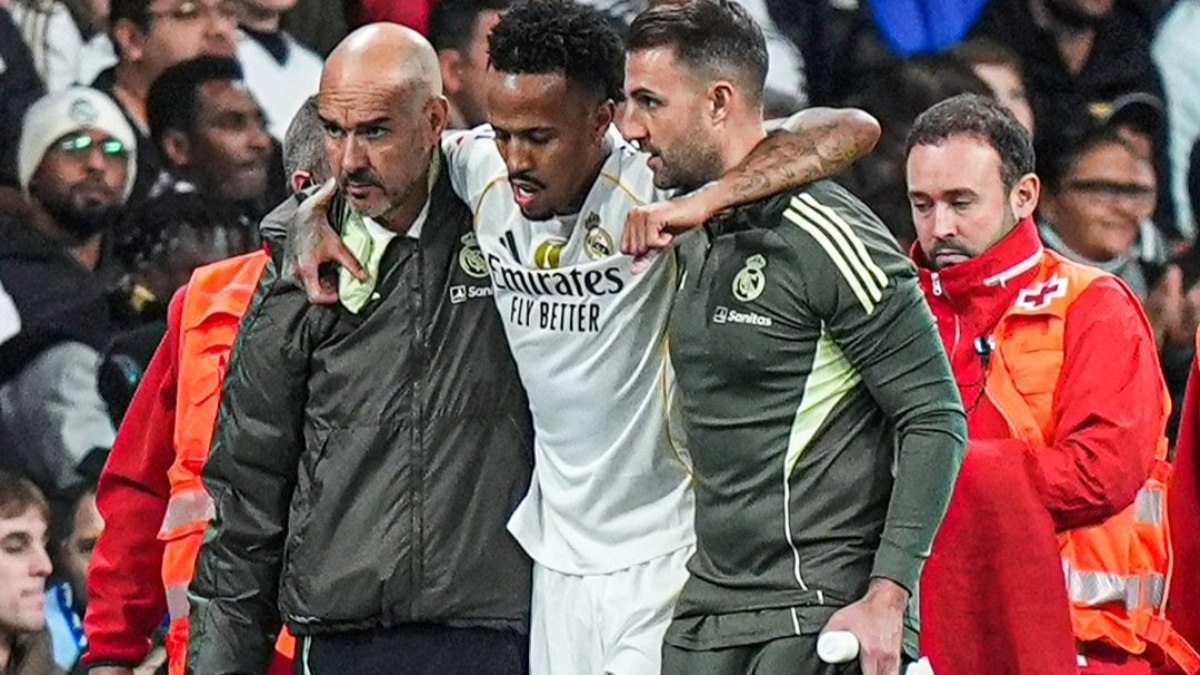 Éder Militão sofreu nova lesão e só volta em abril de 2026 Éder Militão sofreu nova lesão e só volta em abril de 2026