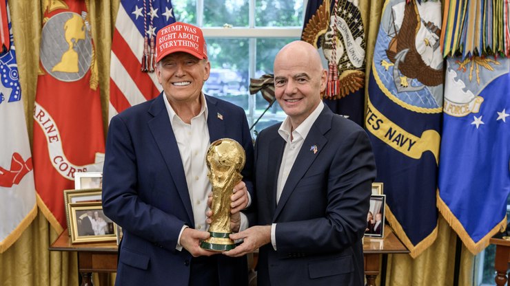 Trump cogita realocar sedes dos EUA na Copa do Mundo de 2026