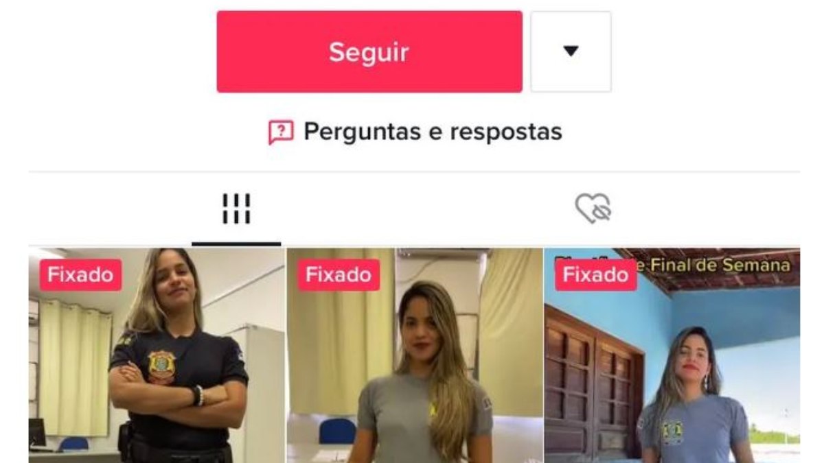 Polícial Civil é punida por postagens no Tik Tok