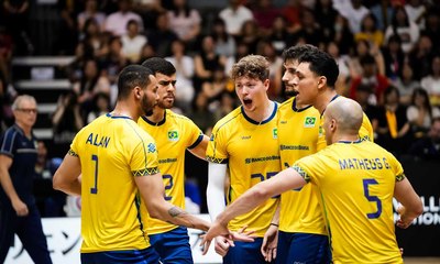 Brasil bate Alemanha e conhece rival na VNL, no Japão 