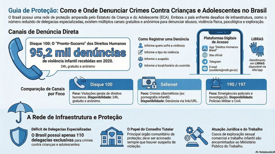 Guia de proteção para crianças e adolescentes Guia de proteção para crianças e adolescentes