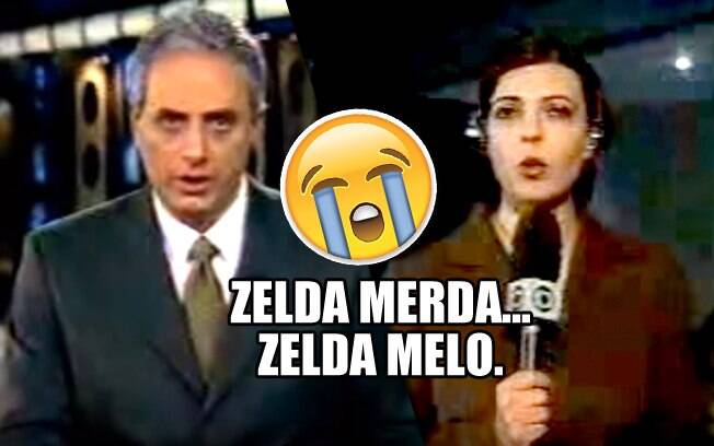chamou Zelda Melo de Zelda Merda