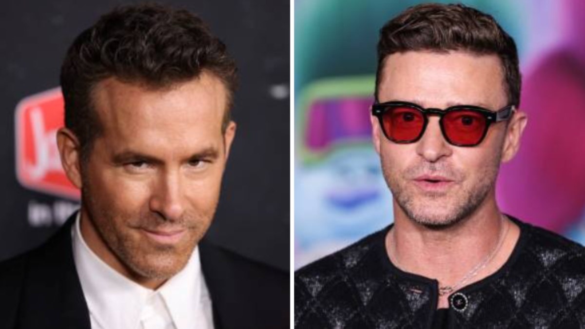 Ryan Reynolds dá um alô para Justin Timberlake