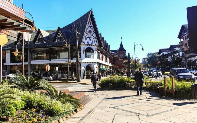 Gramado, no RS.