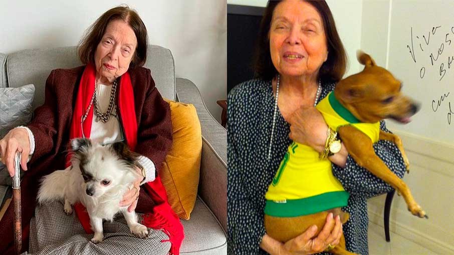 Nélida Piñon era apaixonada por seus cachorros e dedicou um de seus livros a um deles