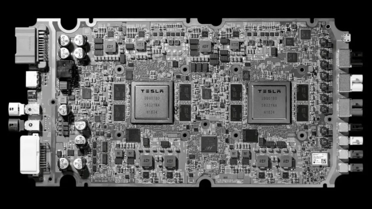 Chipset 'Full Self-Drive (FSD)' da Tesla Chipset 'Full Self-Drive (FSD)' da Tesla