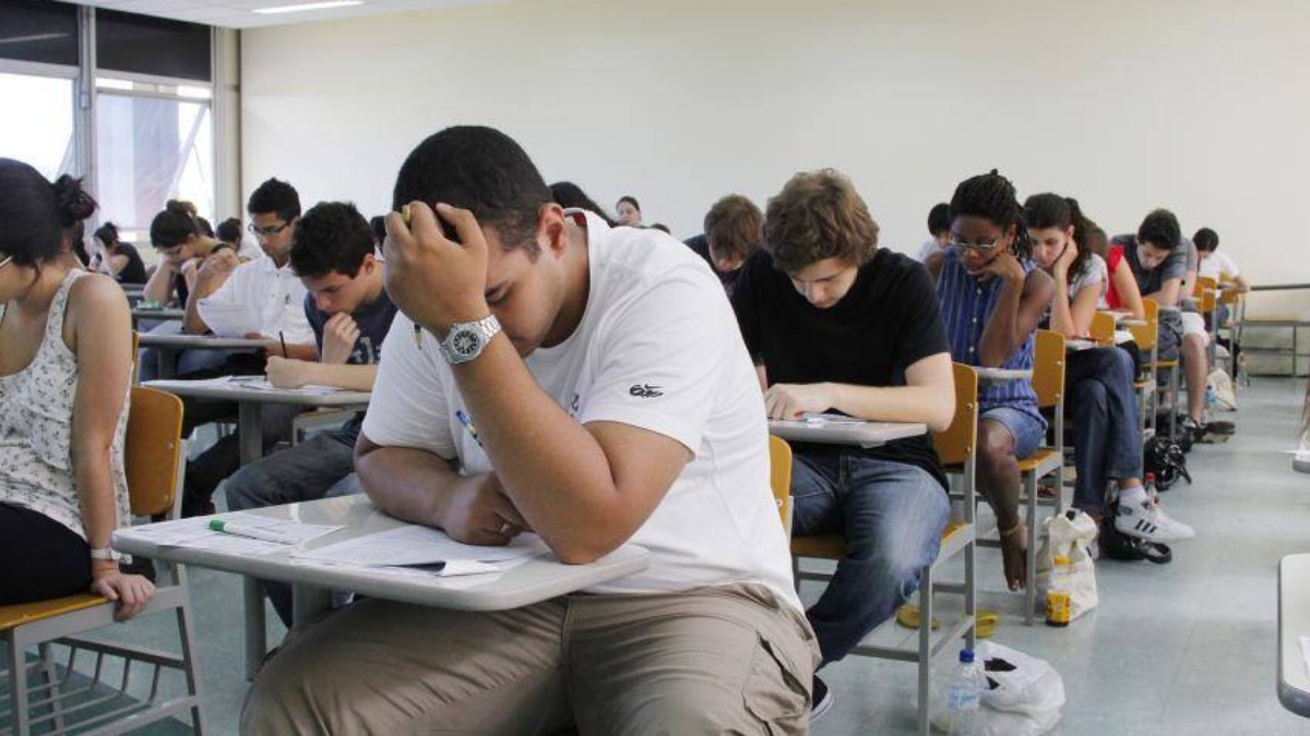 Registro de edição antiga do Vestibular Fuvest