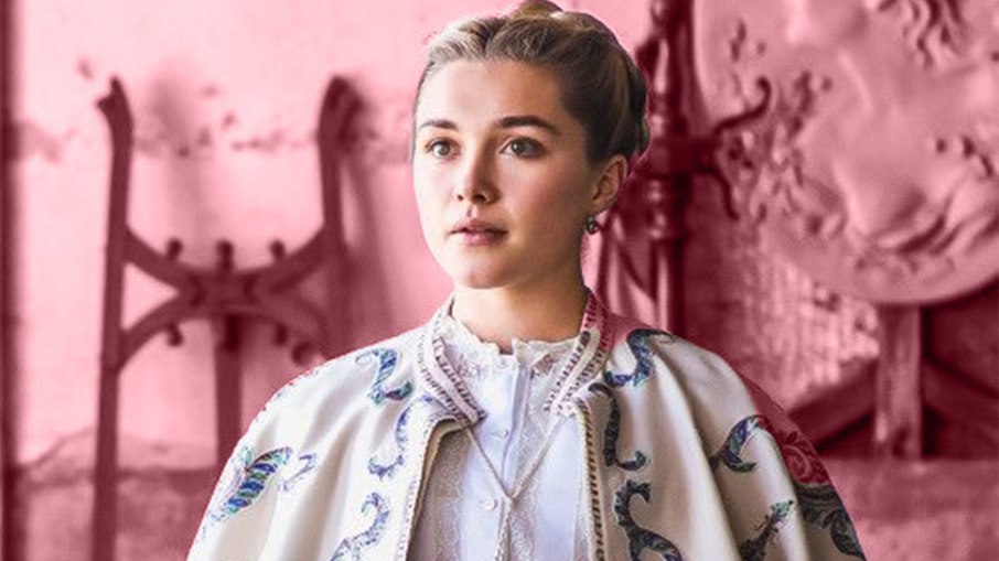Florence Pugh em Adoráveis Mulheres Florence Pugh em Adoráveis Mulheres