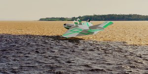 Conheça o barco voador que fará viagens na Floresta Amazônica