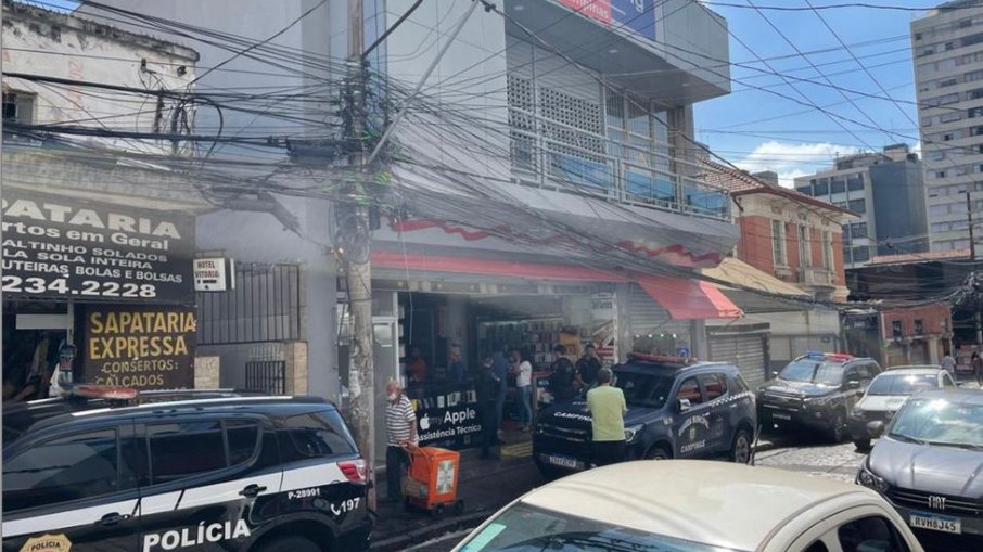 Polícia Civil realizou operação no centro de Campinas, contra roubo e receptação de celulares
