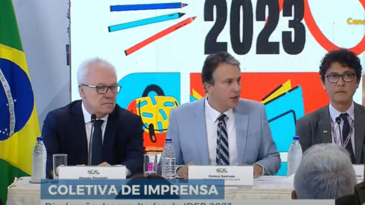 Ministro da Educação apresenta os dados do Ideb 2023