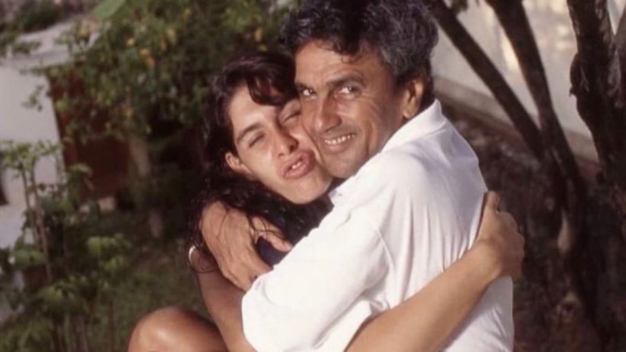 Caetano Veloso e Paula Lavigne