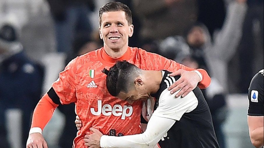 Szczesny e Cristiano Ronaldo atuaram juntos na Juventus