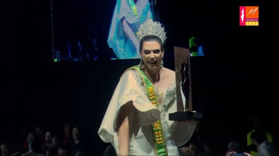 Muriel Lorensoni foi a grande vencedora do Miss Brasil Gay 2023
