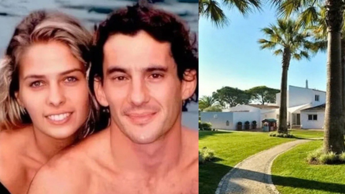 Ayrton Senna e Adriane viveram em mansão de R$ 42 mi; veja fotos