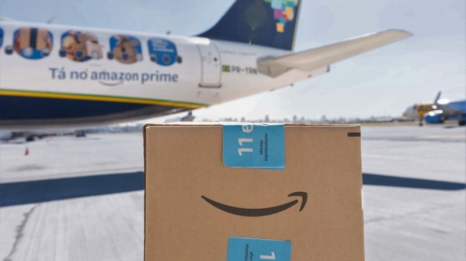 Parceria da Amazon com a Azul vai agilizar entregas para o Sul