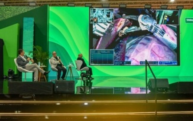 Unimed realiza telecirurgia robótica com internet de baixo custo durante 54ª Convenção Nacional, em João Pessoa (PB) Unimed realiza telecirurgia robótica com internet de baixo custo durante 54ª Convenção Nacional, em João Pessoa (PB)