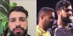 Cantor chocado: suspeito de feminicídio subiu em palco
