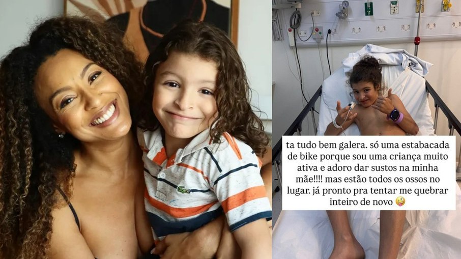 Sheron Menezzes fala sobre saúde do filho