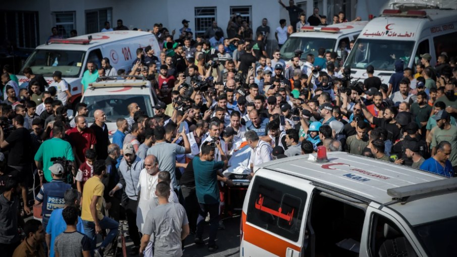 Sistema de saúde de Gaza está em colapso