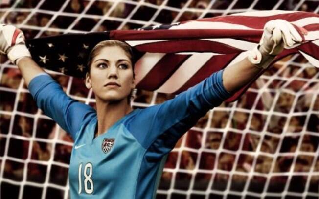 Hope Solo é goleira da seleção norte-americana de futebol