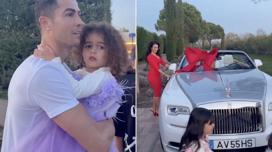 Cristiano Ronaldo é presenteado com carro milionário por Georgina Rodríguez