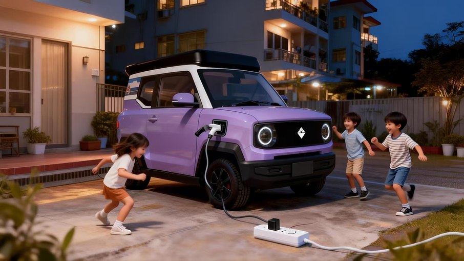 SUV elétrico solar da Solarky aposta em proposta urbana e sustentável