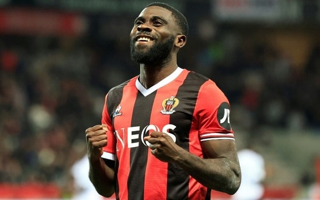 L'attaquant niçois Jérémie Boga buteur contre Lorient, le 19 avril 2024 à Nice