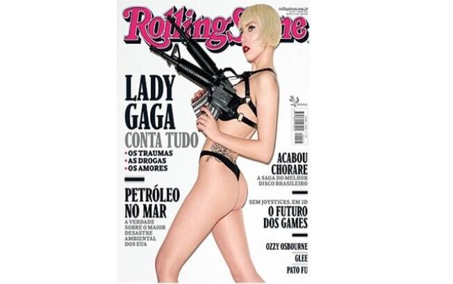 Lady Gaga na capa da revista Rolling Stones