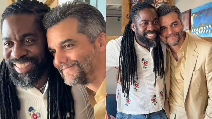 Lázaro Ramos encontra Wagner Moura em Los Angeles para Oscar 2026