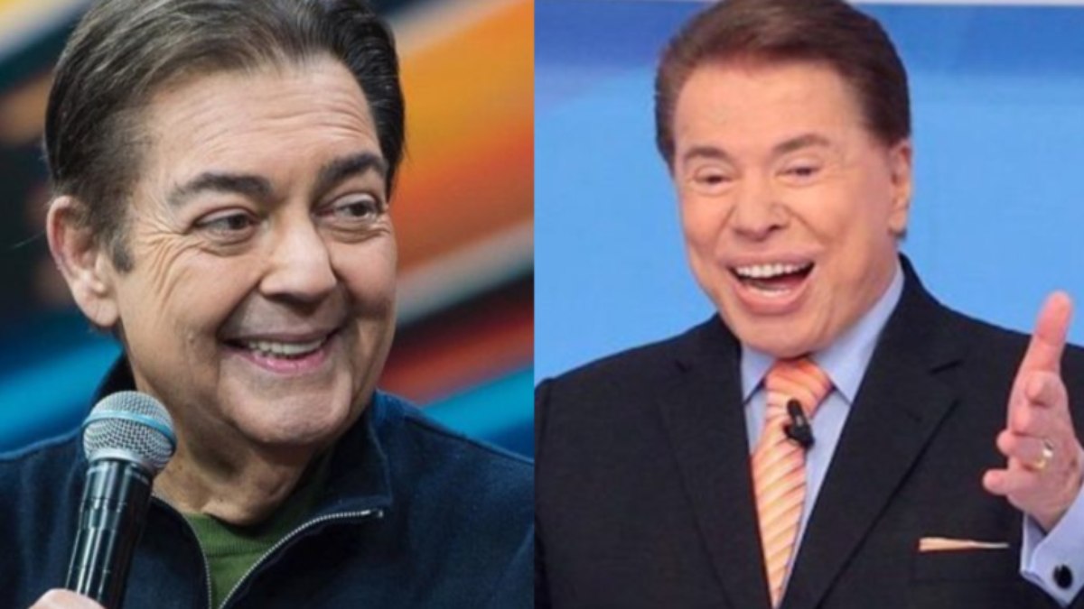 Faustão e Silvio Santos