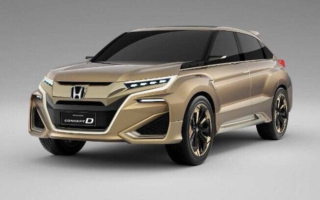 Concept D é o protótipo que vai servir de base para a o novo Honda HR-V, na primeira metade do ano que vem