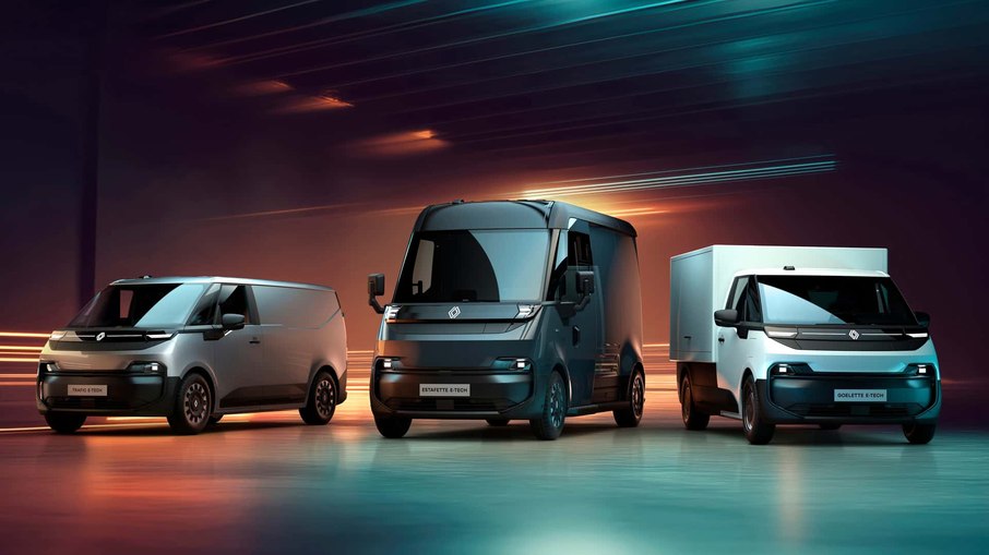 Renault apresentou três novos modelos