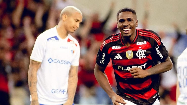Flamengo atropela Fortaleza e reassume a liderança do Brasileirão