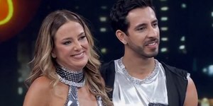 Ticiane Pinheiro faz 'quadradinho de oito' no Dança dos Famosos